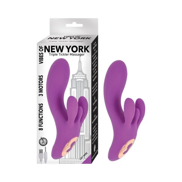 Vibes Of New York Triple Tickler Massager