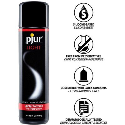 Pjur Light Bodyglide Silicone Based Lube 250ml 8 5oz