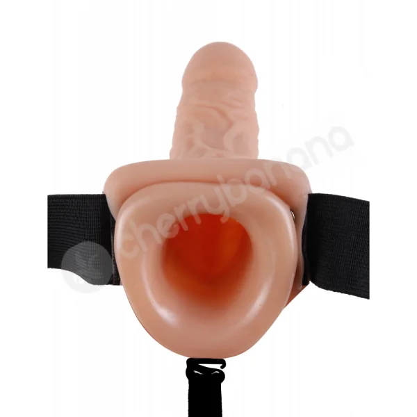 Fetish Fantasy Series Flesh 11'' Hollow Strap-on