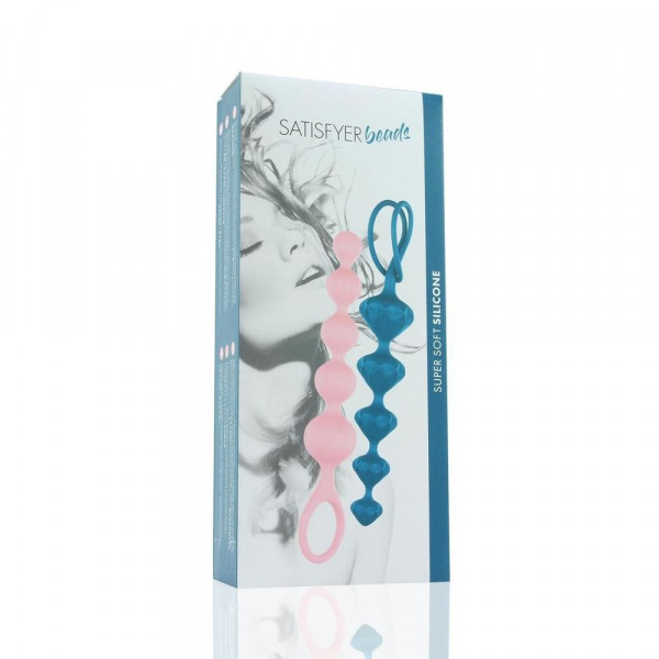 Satisfyer Soft Silicone Anal Beads (2-Pack)