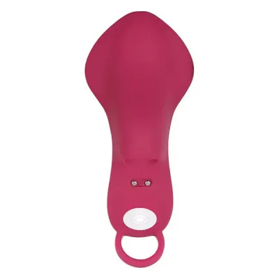 Evolved Frisky Finger Burgundy Finger Ring Rechargeable Vibrator