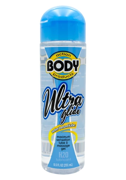 Body Action Ultra Glide Water Based - 2.3 oz Bottle