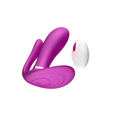 Anja Triple Stimulation Vibrator Purple