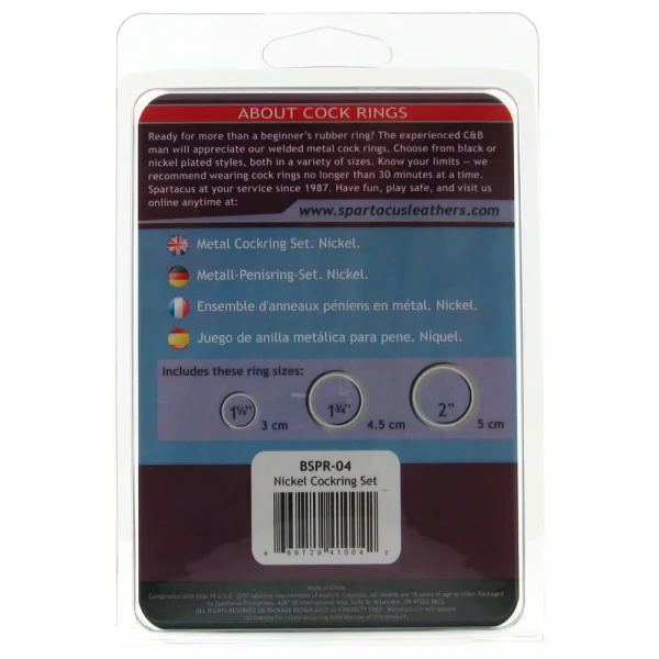 Metal C-Ring Set