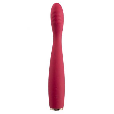 Bondara Red Velvet 10 Function Rechargeable Slim G Spot Vibrator