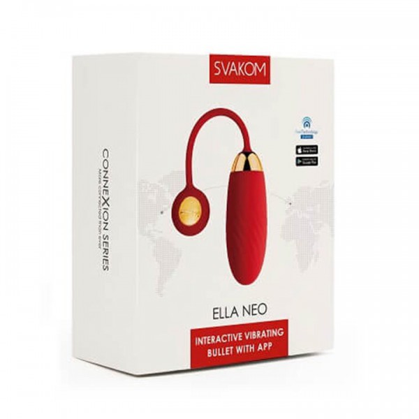 Svakom Ella Neo Interactive App Controlled Vibrating Egg