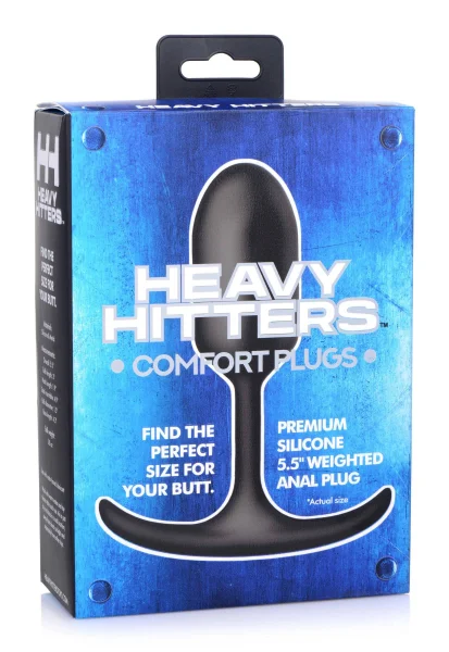 Premium Silicone Weighted Anal Plug - Medium — image 9 of 12