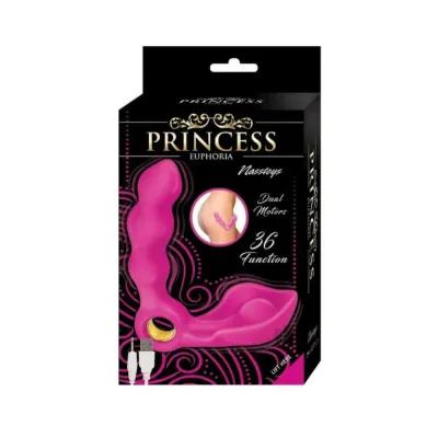 Princess Euphora Dual Stimulator Silicone Pink