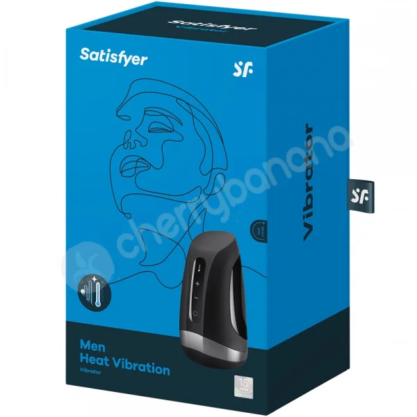 Satisfyer Men Vibration Masturbator with Heating