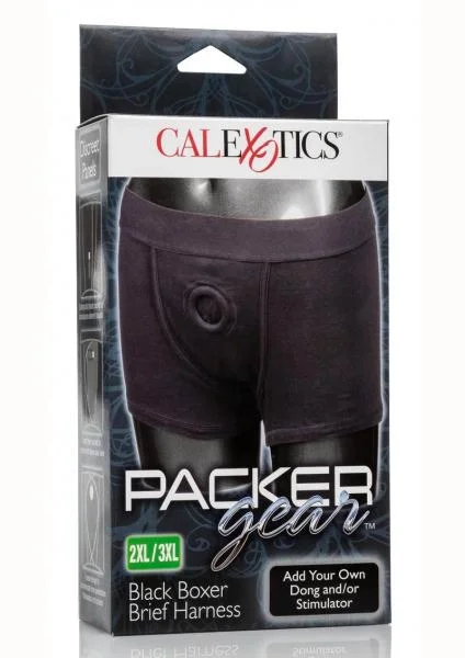 Packer Gear Black Boxer Brief Harness 2XL/3XL — image 4 of 15