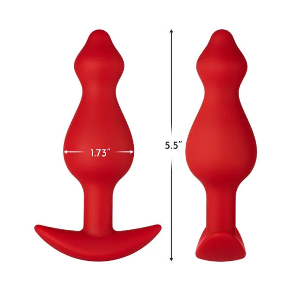 Forto F-78: Pointee 100% Silicone Plug Large — image 3 of 9