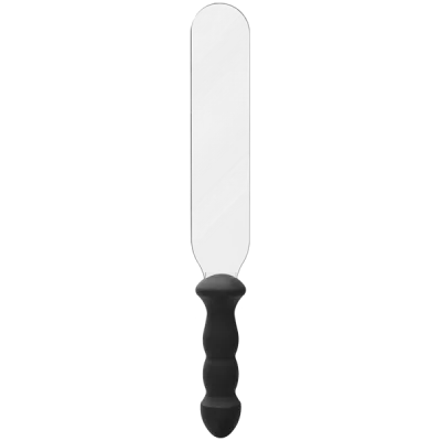 Kink Acrylic Paddle Black Clear