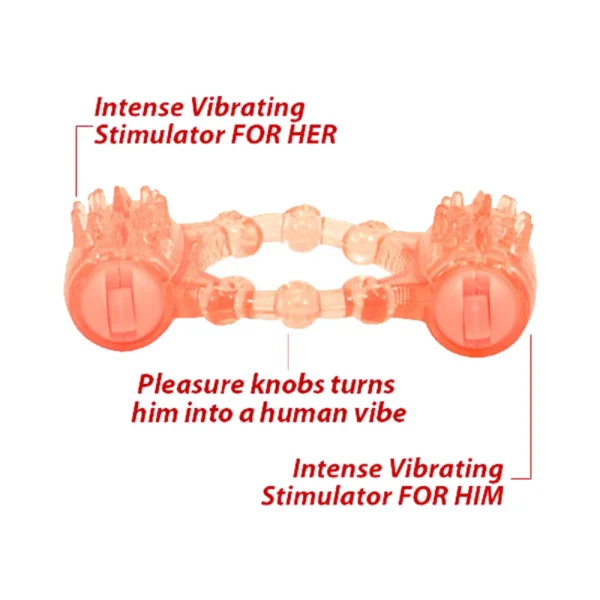 Two-O double pleasure ring
