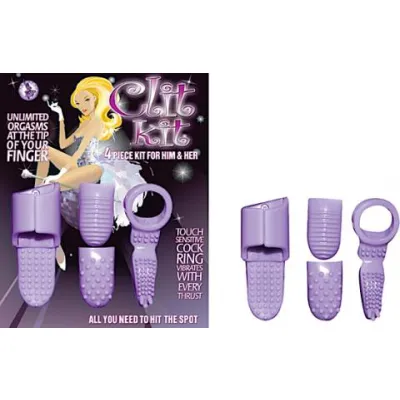 Clit Kit 4 Piece Kit For Him And Her Lavender