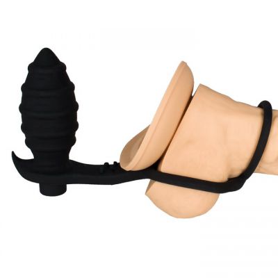 Bondara Cock Rocket 10 Function Butt Plug And Double Cock Ring