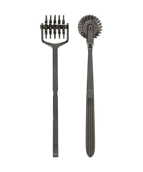 Kink spike solid metal pinwheel