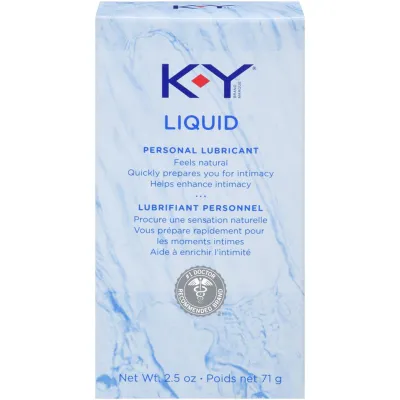 K Y Liquid 2 5 Oz Bottle