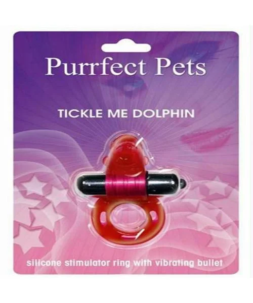 Purrfect Pet Tickle Me Dolphin - Magenta