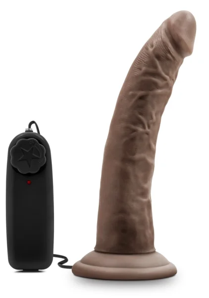 Dr. Skin - Dr. Dave - 7" Vibrating Cock with Suction Cup