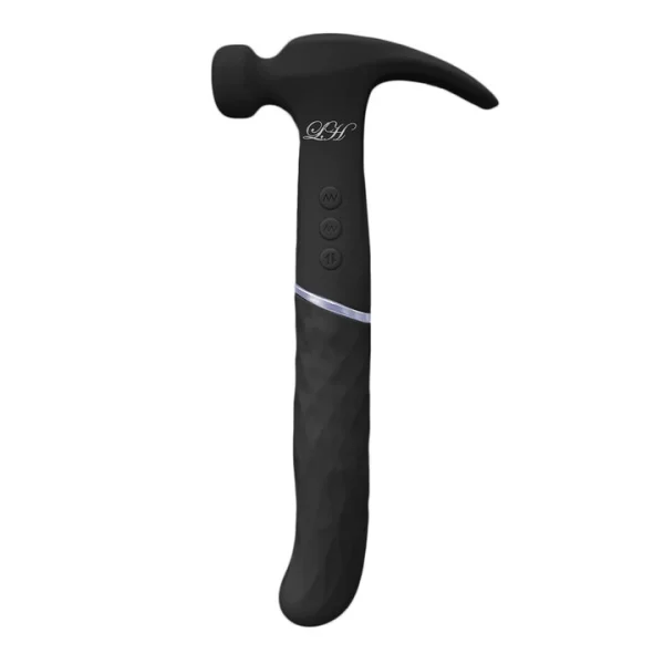 Love Hamma Black 20 Function Curved Thrusting Vibrator