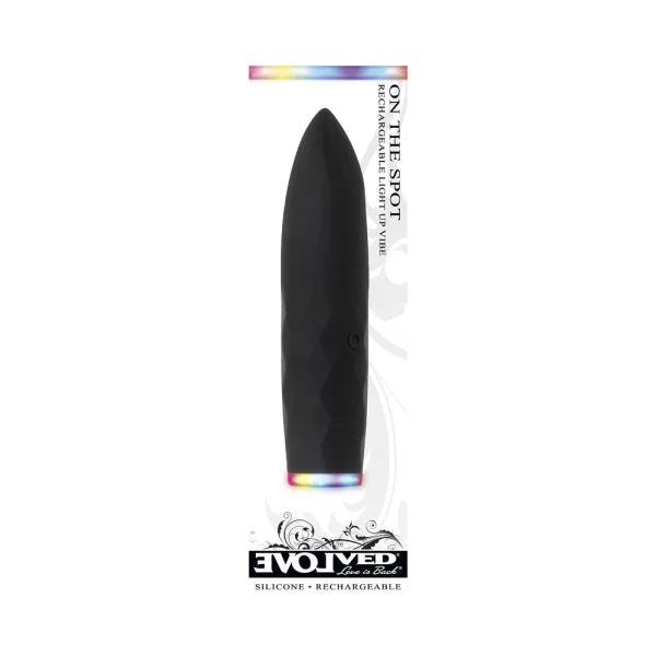 Evolved On The Spot Bullet 7 Function Rechargable Silicone Waterproof Black — image 6 of 9