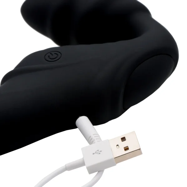 Pro Rider 9x Vibrating Silicone Strapless Strap-On Dildo w/ Remote Control