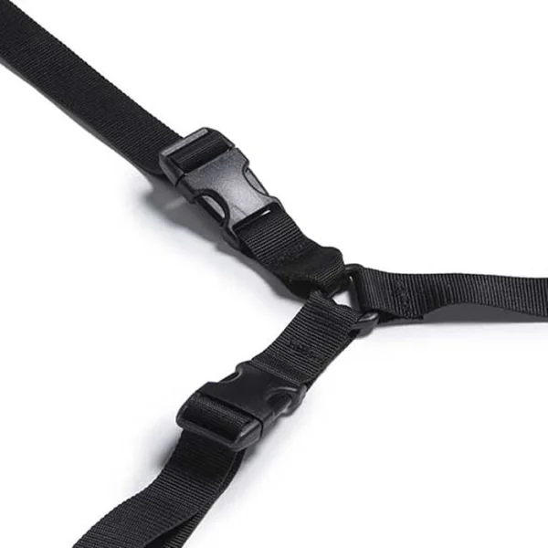 Liberator Black Label Bed Buckler Restraint System - Microfiber Midnight