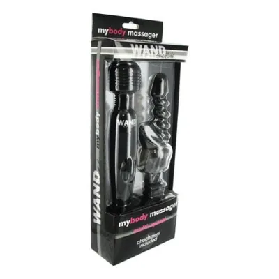 Variable Speed Wand With Attachment Black