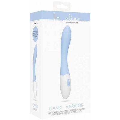 Loveline Candi Blue 20 cm USB Rechargeable Vibrator