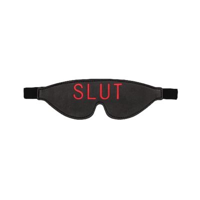 Ouch Blindfold Slut Black