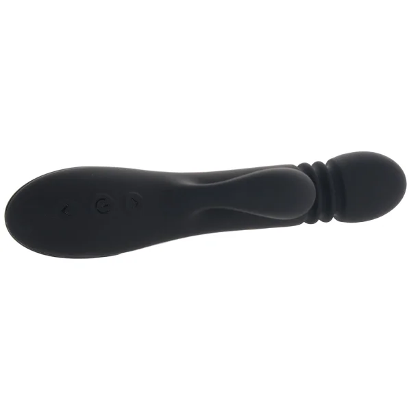 III Triple Euphoria Silicone Triple Stimulation Thrusting Vibrator With Clitoral Suction By CalExotics