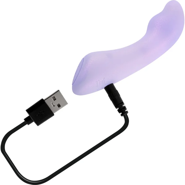 Playboy Pleasure Euphoria Waterproof Rechargeable Silicone Mini G-Spot Vibrator - Lavender