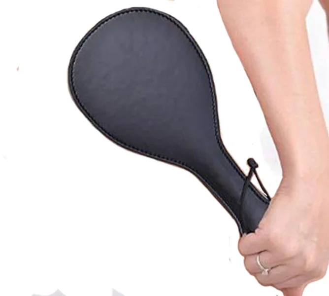 Please Round Leather Paddle — image 6 of 8