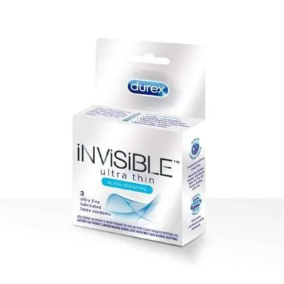 Durex Invisible 3 Pack
