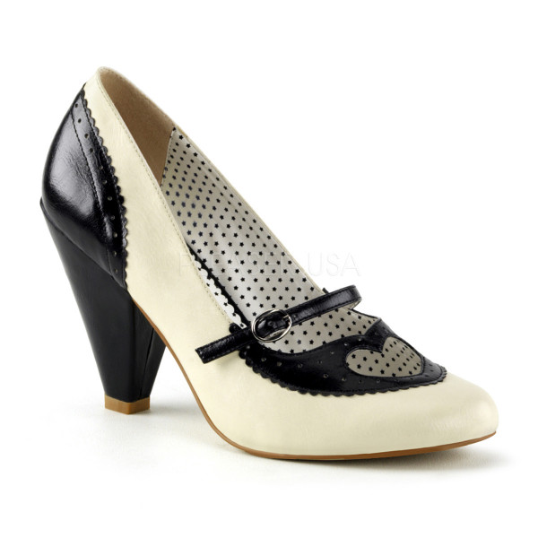 3 3/4 inches Cone Heel Maryjane Pump — image 9 of 12