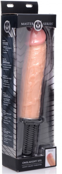 10" Vibrating Cock + Handle