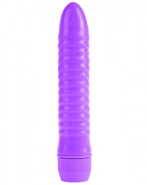 Neon Ribbed Rocket - Purple