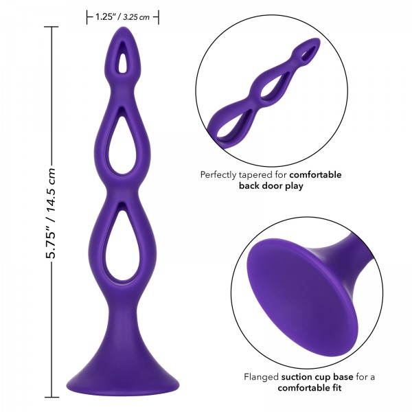 Triple Bump Butt Plug