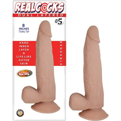 Nass Toys Dual Layered Dildo No 5 8 Inch