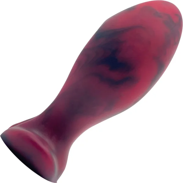 Topped Toys CHUTE 75 DP Silicone Butt Plug - Forge Red