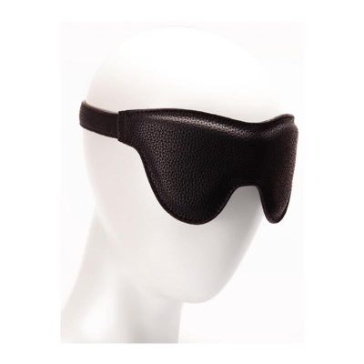 Pornhub Padded Faux Leather Eyemask Black