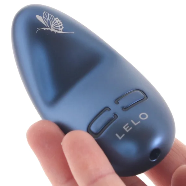 LELO NEA 3 Luxury Rechargeable Waterproof Vibrator - Alien Blue
