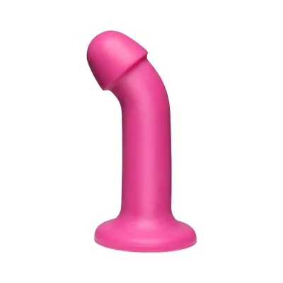 Platinum The Tru Curve G spot Dildo Pink 6 Inch