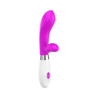 Luna Neon Achilles Ultra soft Silicone Dual Stimulator Fuchsia