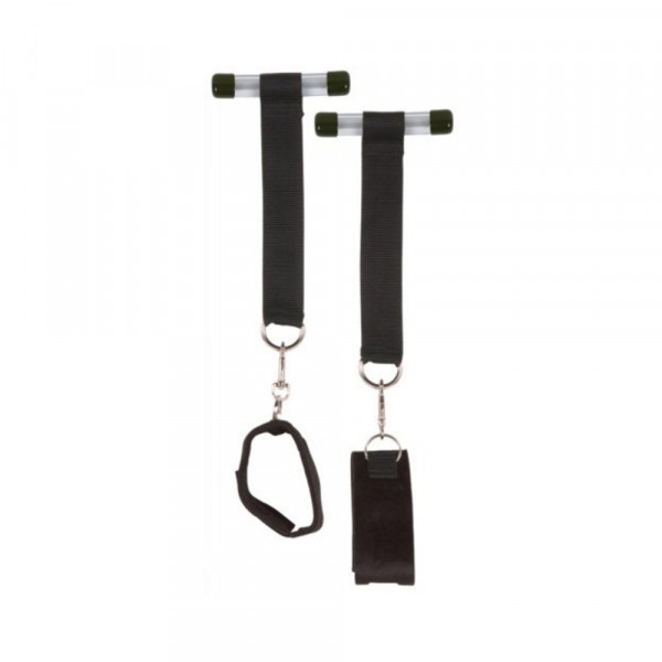 Door Jam Cuffs - Black