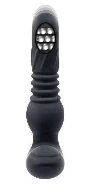 Adam's Warming and Rotating Prostate Thruster -  Black