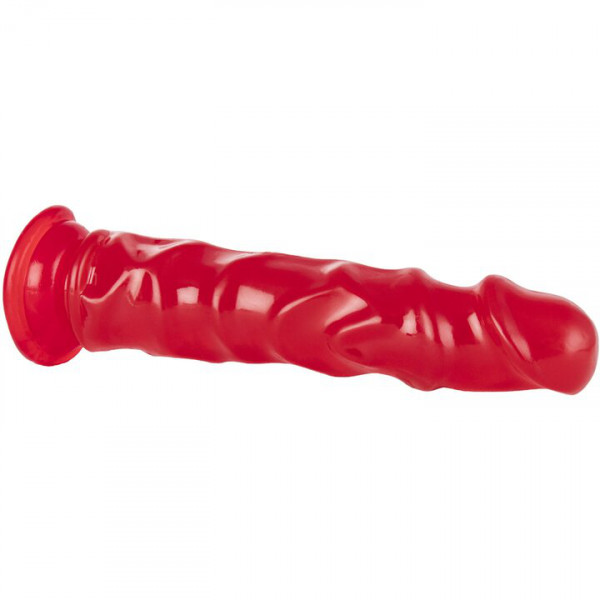 Bondara Nobbly Jobbly Red Suction Cup Dildo - 8.8 Inch — image 4 of 5