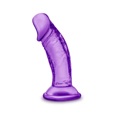 B Yours Sweet N Small 4in Dildo With Suction Cup Purple