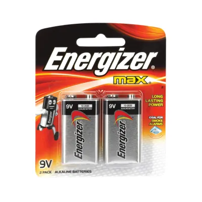 Energizer Max 9v 2pk