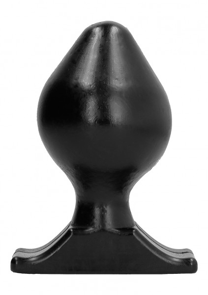 All Black Plug 16,5 cm 9 Inch - Cat Tail Butt Plug